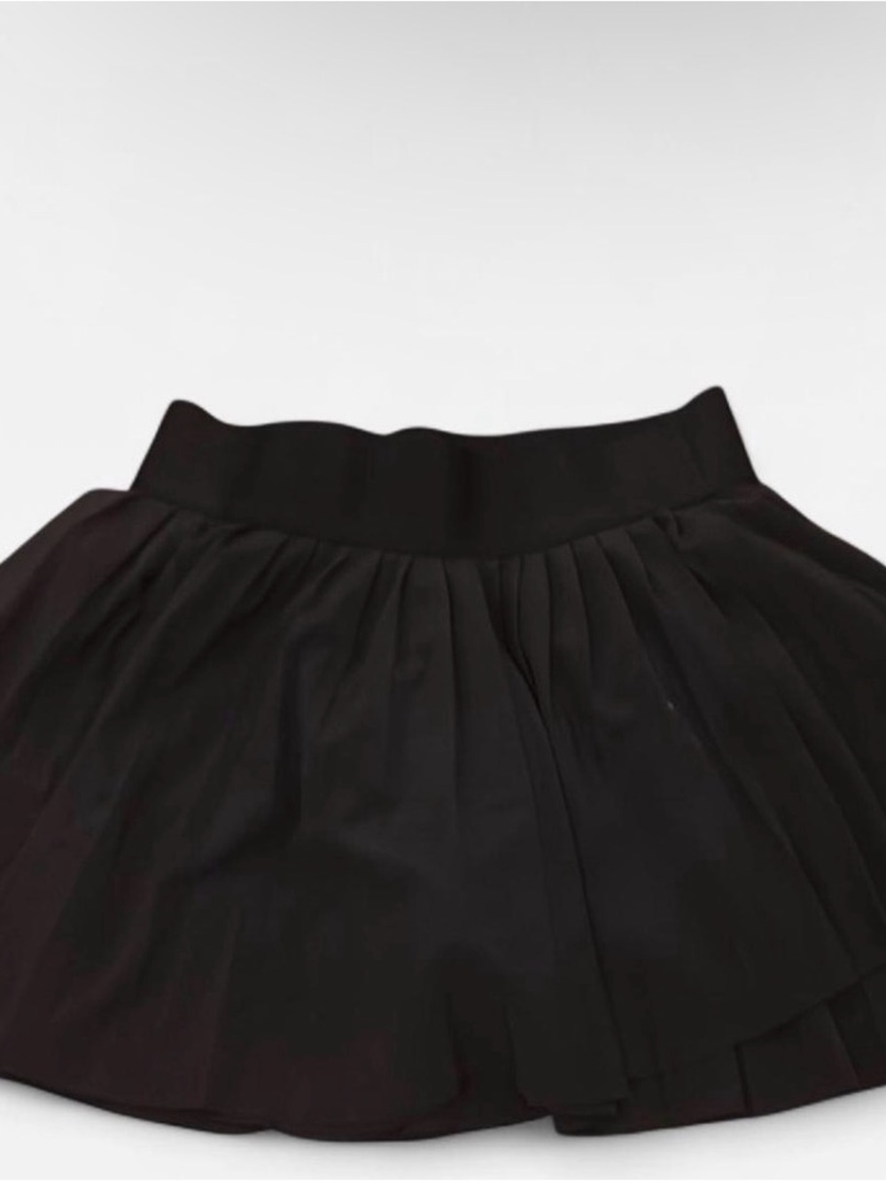 TNA Navy Mini Pleated Skirt with Elastic Waistband